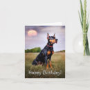 Search for doberman birthday cards Pet