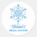 Search for snowflake bridal shower stickers Modern