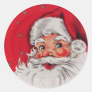 Search for retro snowflakes stickers Santa