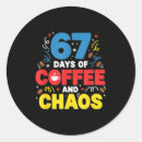 Search for drinking coffee stickers Quotes