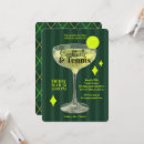 Search for tennis party invitations Retro