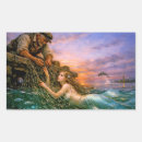 Search for mythological creatures stickers Mermaid