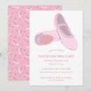 Search for ballet design invitations For kids