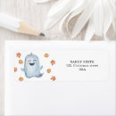 Search for boo return address labels Watercolor