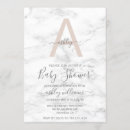Search for monogram baby shower invitations Modern