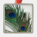 Search for white peacock christmas tree decorations Green