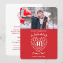 Search for 40 year anniversary invitations Ruby