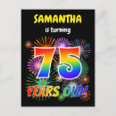 Search for 75th birthday postcards 75 years old
