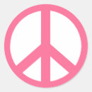 Search for pink peace symbol stickers Hippie