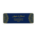 Search for mandala return address labels Gold