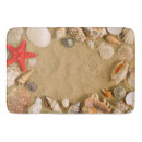 Search for seashell bath mats Nature