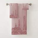 Search for pink rose bath towels Girly