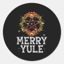 Search for solstice stickers Yule log
