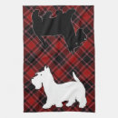 Search for scottish tartan tea towels Scottie
