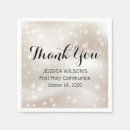 Search for thank you napkins Stylish