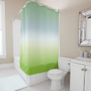 Search for ombre shower curtains Green
