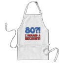 Search for for 80th birthday aprons Funny