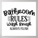 Search for bathroom rules art Humour