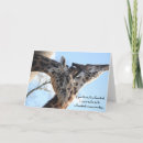 Search for funny animals anniversary cards Giraffe