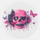 Search for pink skull stickers Hearts