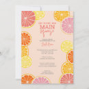 Search for grapefruit invitations Whimsical