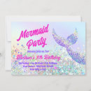 Search for glitter mermaid birthday invitations Kids