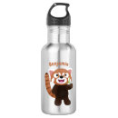 Search for red panda water bottles Cute