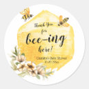 Search for bee thank you stickers Bee ing here