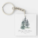 Search for pine trees key rings Green