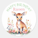 Search for girl deer stickers Flowers