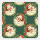 Search for santa claus face stickers Vintage