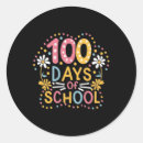 Search for girl boy kid student stickers 100th