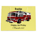 Search for fire truck gift bags Vehicle