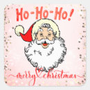 Search for santa face stickers Pink