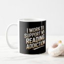 Search for addicted to reading mugs Love to read