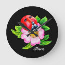 Search for ladybug clocks Botanical