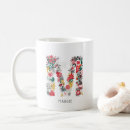 Search for alphabet m mugs Initials