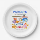 Search for fish birthday plates Little fisherman