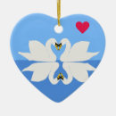 Search for reflection christmas tree decorations Heart