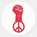 Search for raised fist stickers Politics