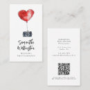 Search for romantic business cards Watercolor