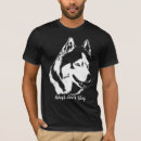 Search for siberian husky blue eyes tshirts Alaskan malamute