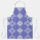 Search for lacy aprons Blue