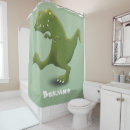 Search for dinosaur shower curtains Illustration