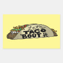 Search for taco humor stickers Pun