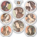 Search for mucha stickers Nouveau