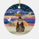 Search for brown tabby cat christmas tree decorations Cats