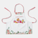 Search for elegant birthday party aprons Floral