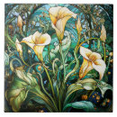 Search for calla lily flower tiles Botanical