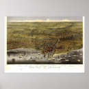 Search for antique panoramic map posters Chicago